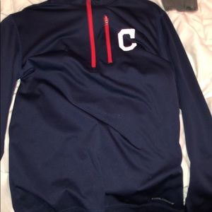 cleveland indians quarter zip